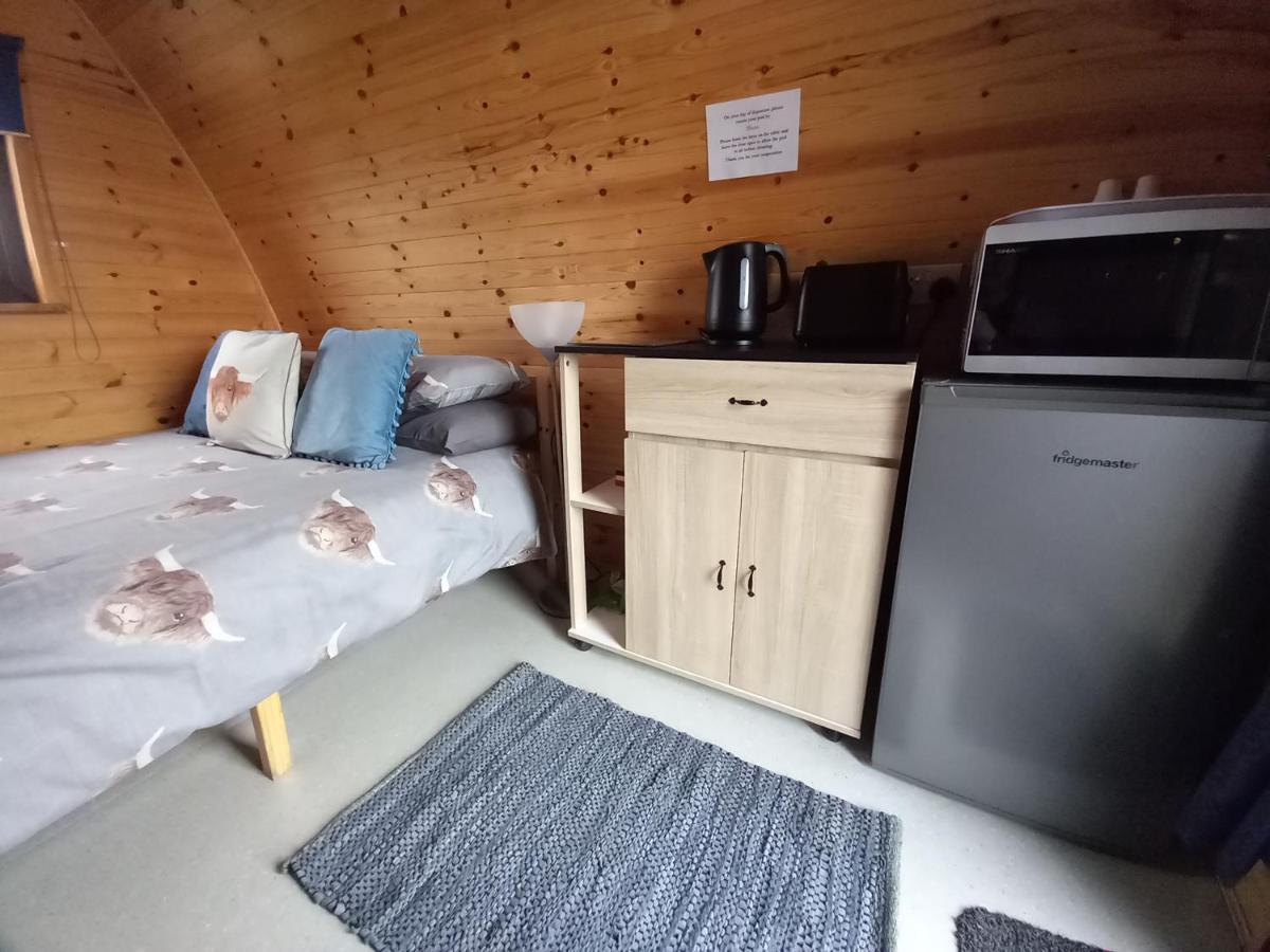 Hillside Camping Pods And Shepherd'S Hut 윅 객실 사진
