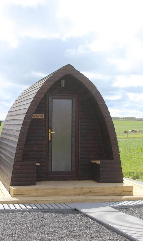 Hillside Camping Pods And Shepherd'S Hut 윅 외부 사진